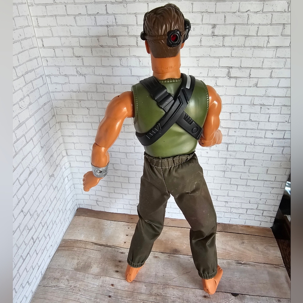 Mattel Max Steel N Tek Ranger 12 Inch Action Figure 2001 Vintage Poseable - Picture 4 of 5
